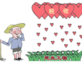 雨露滋润禾苗壮