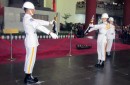 中正纪念堂的枪操表演