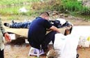 男童掉入施工河道溺亡