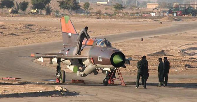 叙利亚空军一上校驾米格21型战斗机叛逃约旦