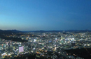 从N塔上看首尔夜景