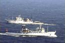 四艘渔政船接力钓鱼岛海域 中日海上对峙升级