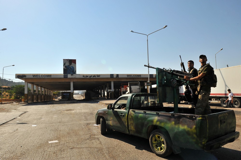 20日敘利亞政府奪回了敘土邊境小鎮巴卜哈瓦。