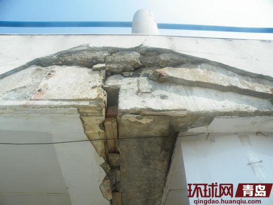 青岛栈桥坍塌图片