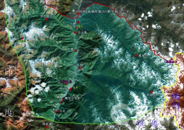 本网记者踏访中印边境:站在实控线上看藏南(组