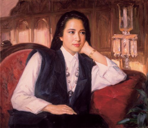 郭晶晶婆婆朱玲玲私照_历史_环球网