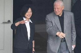 蔡英文拜会李登辉