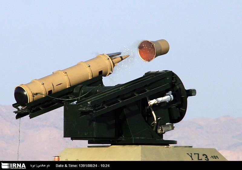 伊朗短程防空导弹系统曝光_军事_环球网