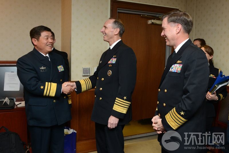 12月6日，中国海军副司令员张永义与美国海军作战部长乔纳森·格林纳特（Jonathan Greenert）和美国海军作战部副部长马克·弗格森（Mark Ferguson）在华盛顿会晤。