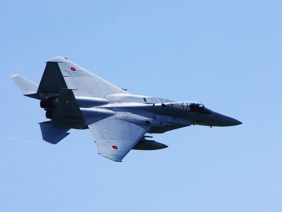 駐衝繩第83航空隊下轄第204飛行隊的日軍F-15戰鬥機