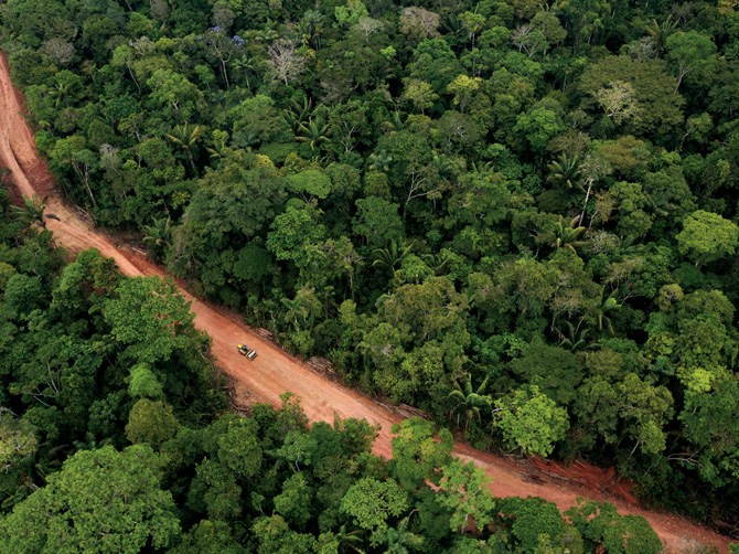 亚马逊丛林中的公园--野生动物最后净土正遭威