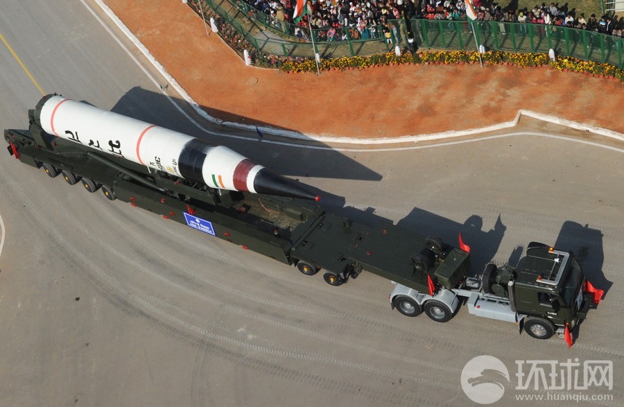 印“大杀器”--“烈火-5”（Agni-V）“洲际”弹道导弹