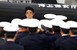 安倍讲话誓保领土领海