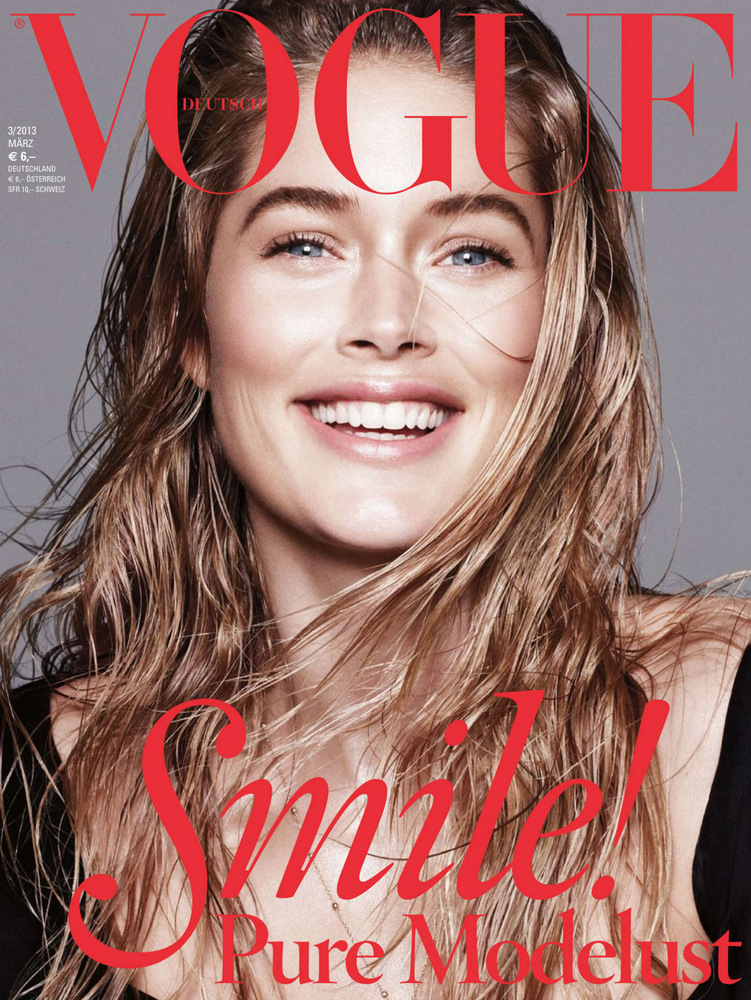 杜晨·科洛斯登《Vogue》3月封面