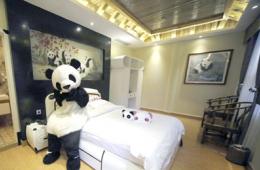 中国推出熊猫主题酒店