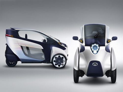 丰田超小型双人电动车i-ROAD将首发