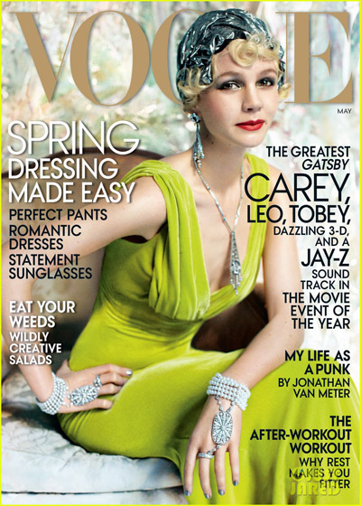《了不起的盖茨比》女主角登《Vogue》封面