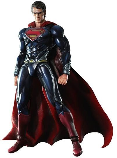 《超人:钢铁之躯》逼真人物模型玩具曝光