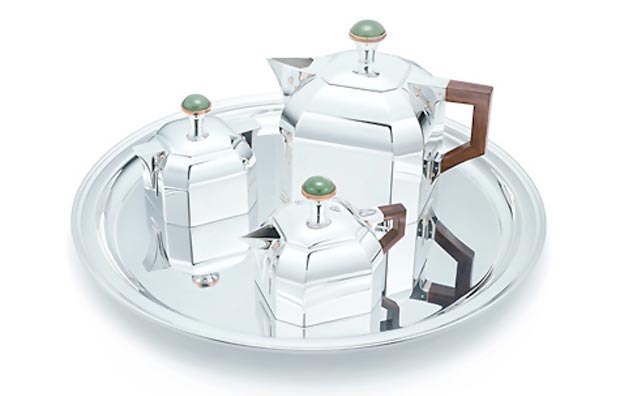 蒂芙尼推出价格3.5万美元银质奢侈茶具系列