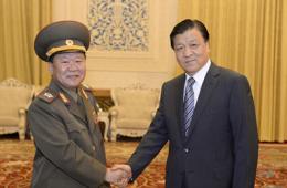 刘云山会见金正恩特使 崔龙海称访华为改善朝中关系