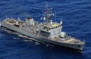 欲侵我仁爱礁菲三艘军舰真容