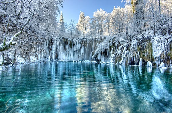 克罗地亚十六湖国家公园 欧洲的九寨沟