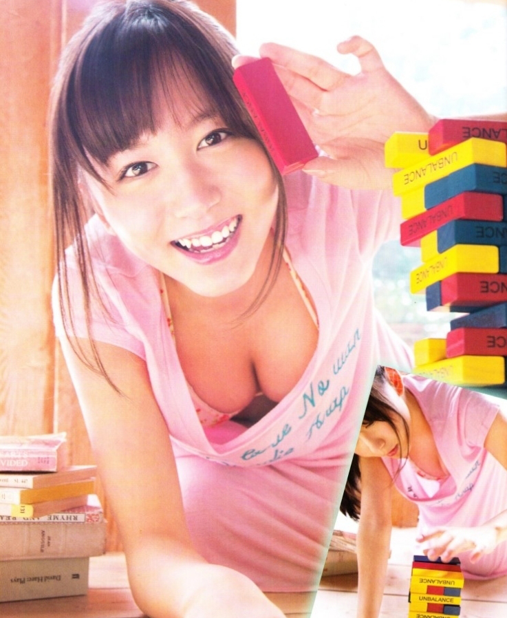 大场美奈曝青春性感写真图片