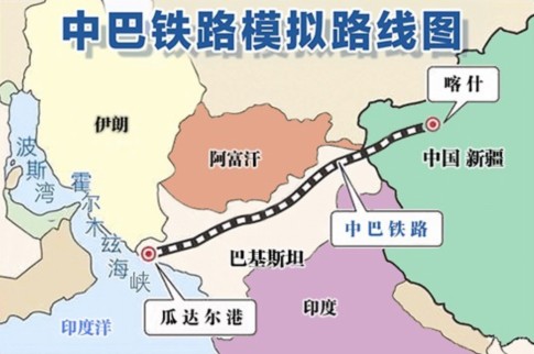 中巴将修建瓜达尔港至新疆喀什铁路公路(图)
