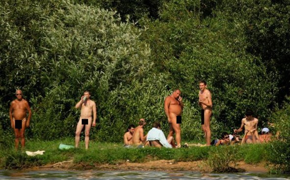 白俄裸体主义渐风行 警方被迫与其长期斗争_国