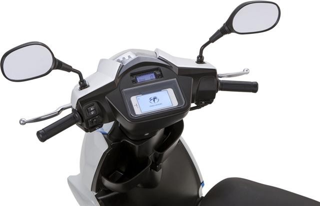 日本推出新型电动摩托车 可与智能手机连接