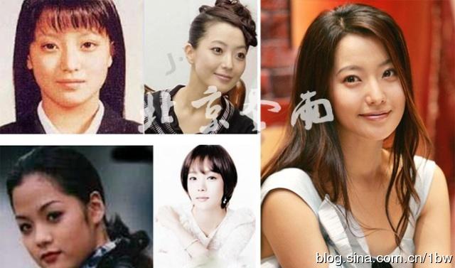 韩国最美女星整容前后对比照:允儿整容前似李宇