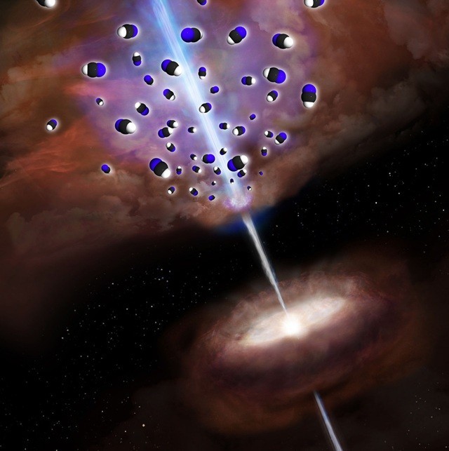 国际科研小组通过阿尔玛望远镜确定黑洞气体(