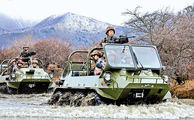 我国新型全地形车“车小火大”