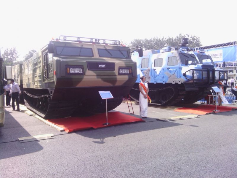 我国新型全地形车“车小火大”