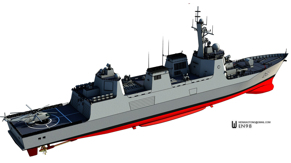 中国海军明年开工建造055型万吨级导弹驱逐舰