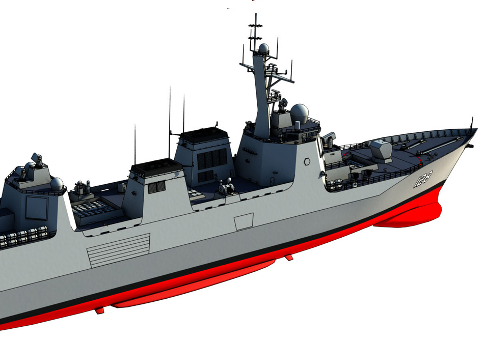 中国海军明年开工建造055型万吨级导弹驱逐舰