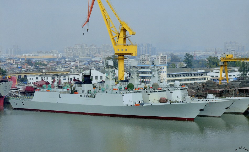 中国最新057型护卫舰设计方案