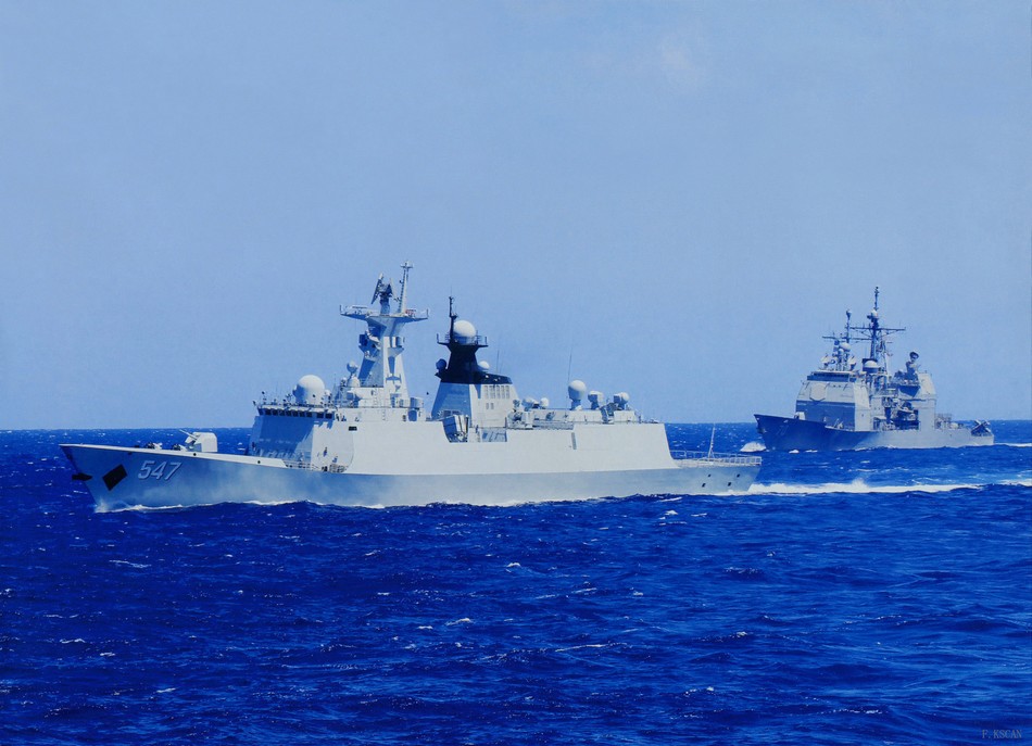 中国最新057型护卫舰设计方案_军事_环球网