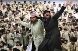 耶路撒冷犹太教徒化装庆祝普林节