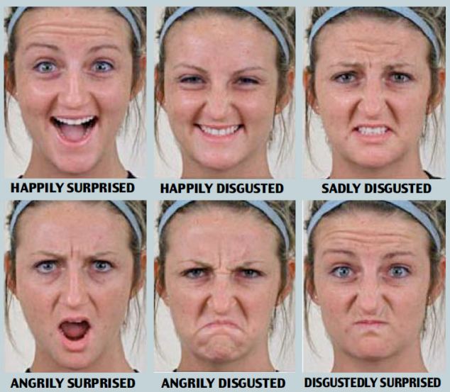 美科学家发现21种人类常用面部表情颠覆已有看法图片