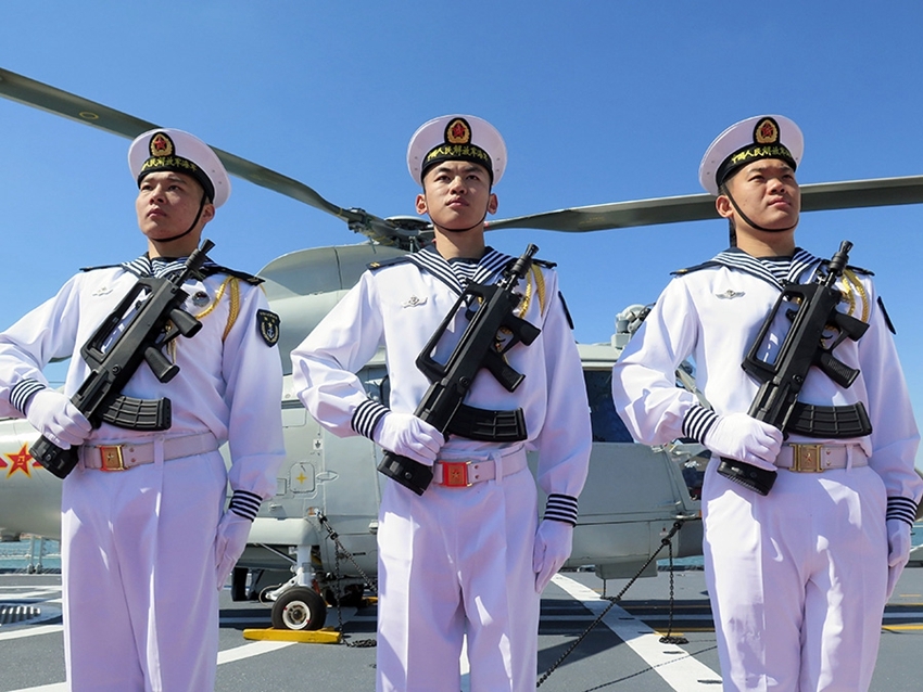 海军第十六批<em>护航舰队</em>访突尼斯_军事_环球网