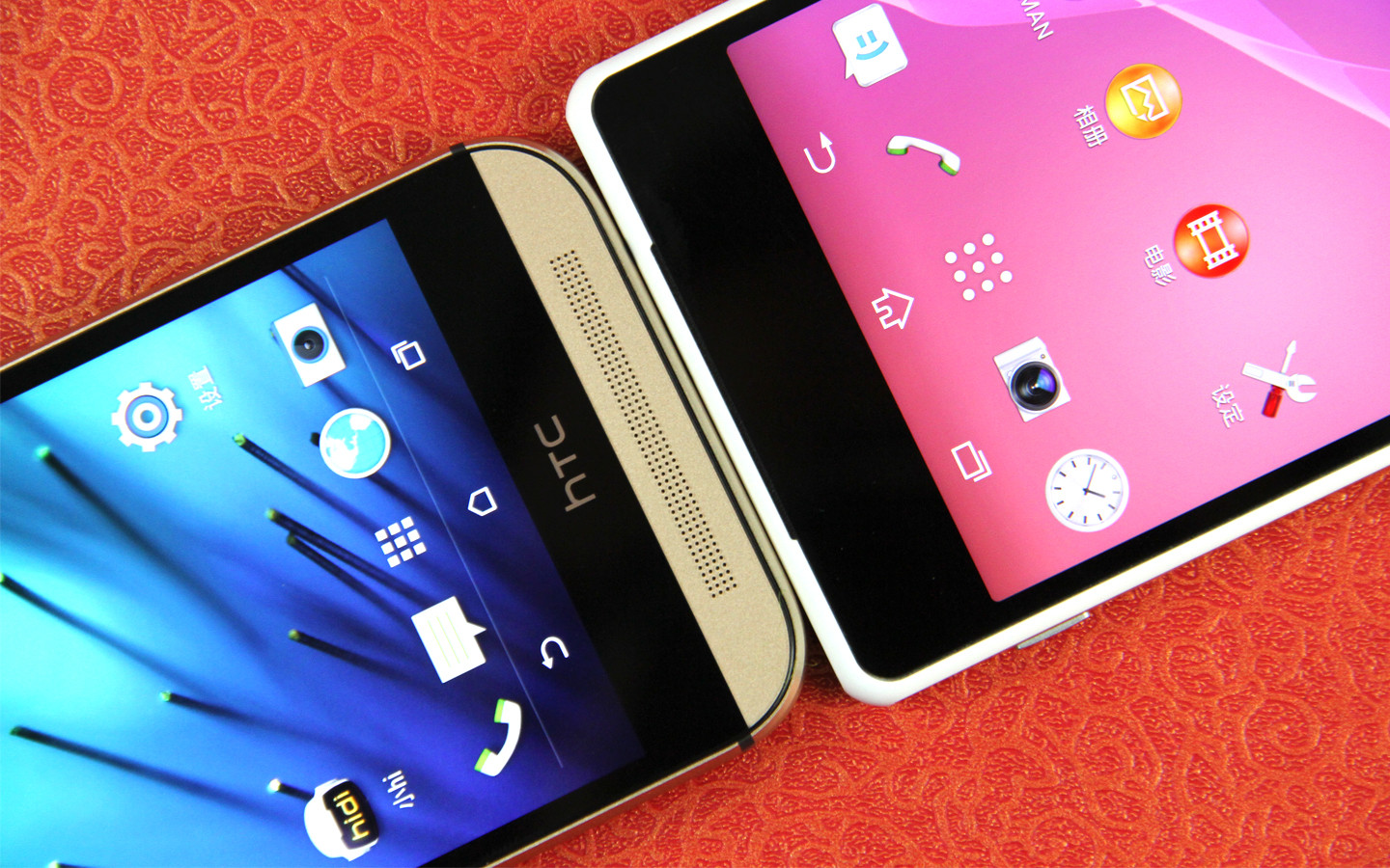 顶级旗舰机之战 HTC One M8对比索尼Z2
