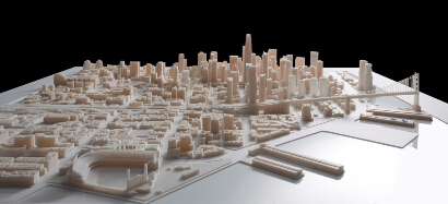 欧特克发布最大型的旧金山市3D打印模型