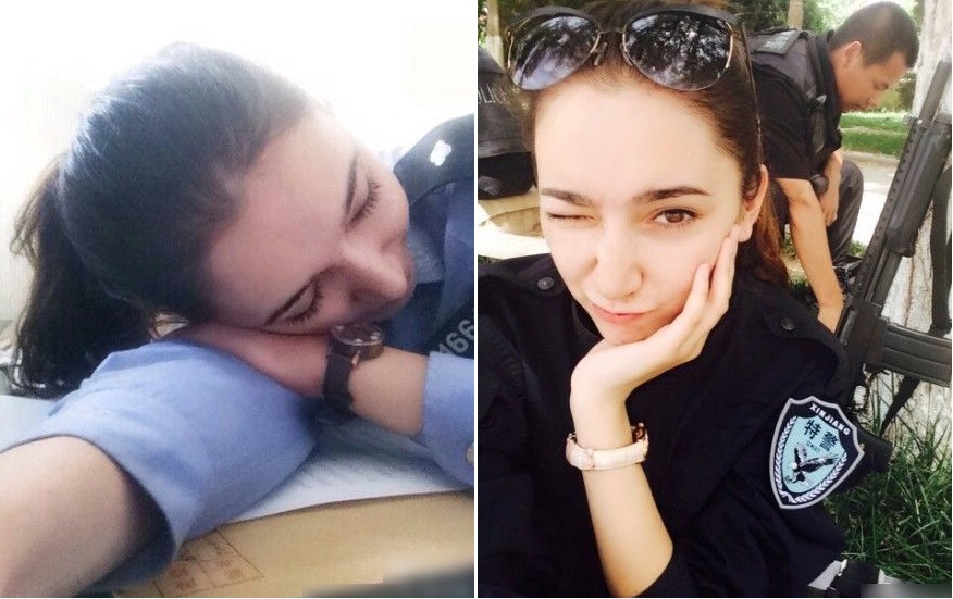 新疆<em>维吾尔</em>族<em>美女</em>模特时薪万元 为反恐当特警