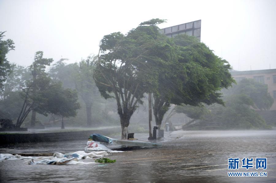 超强台风威马逊重创海南广东