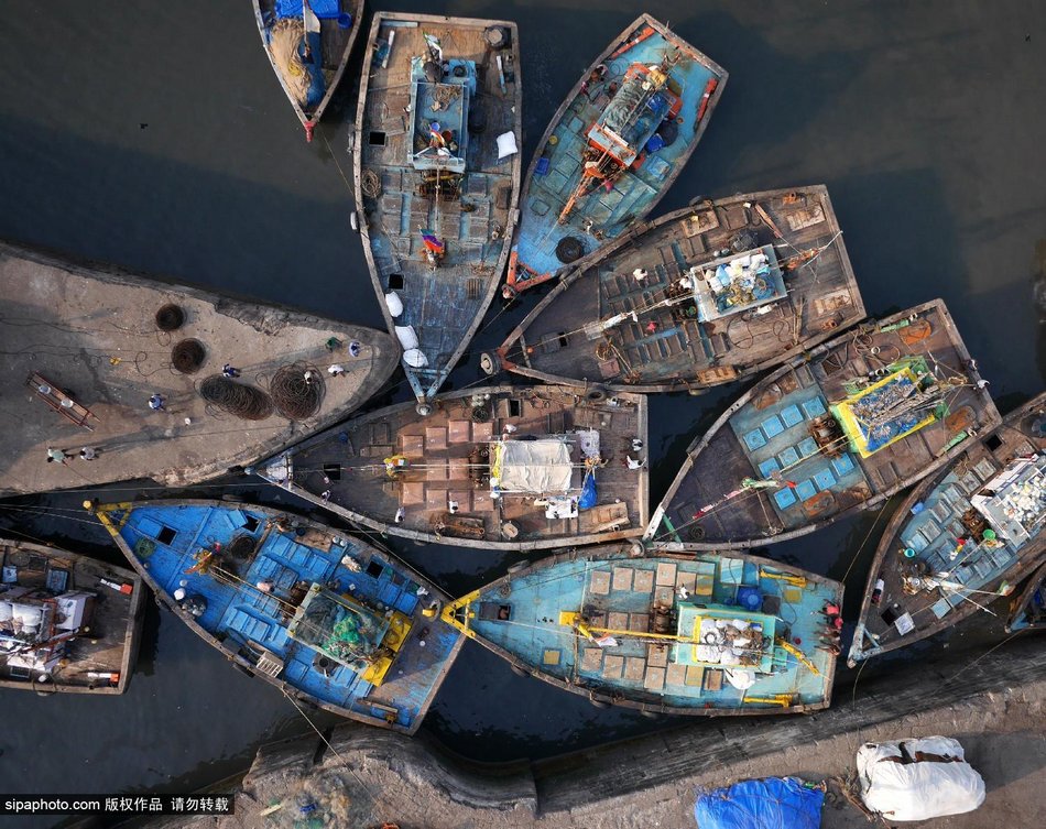 摄影师航拍印度与众不同的迷人风光
