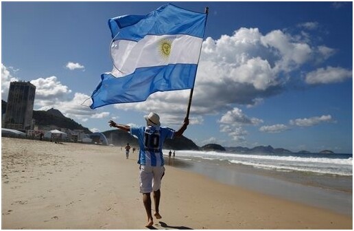 阿根廷球迷被巴西吸引 世界杯后仍不愿回国　