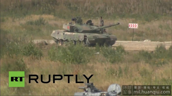 俄媒:中国96A坦克参加俄国际大赛首日排名第