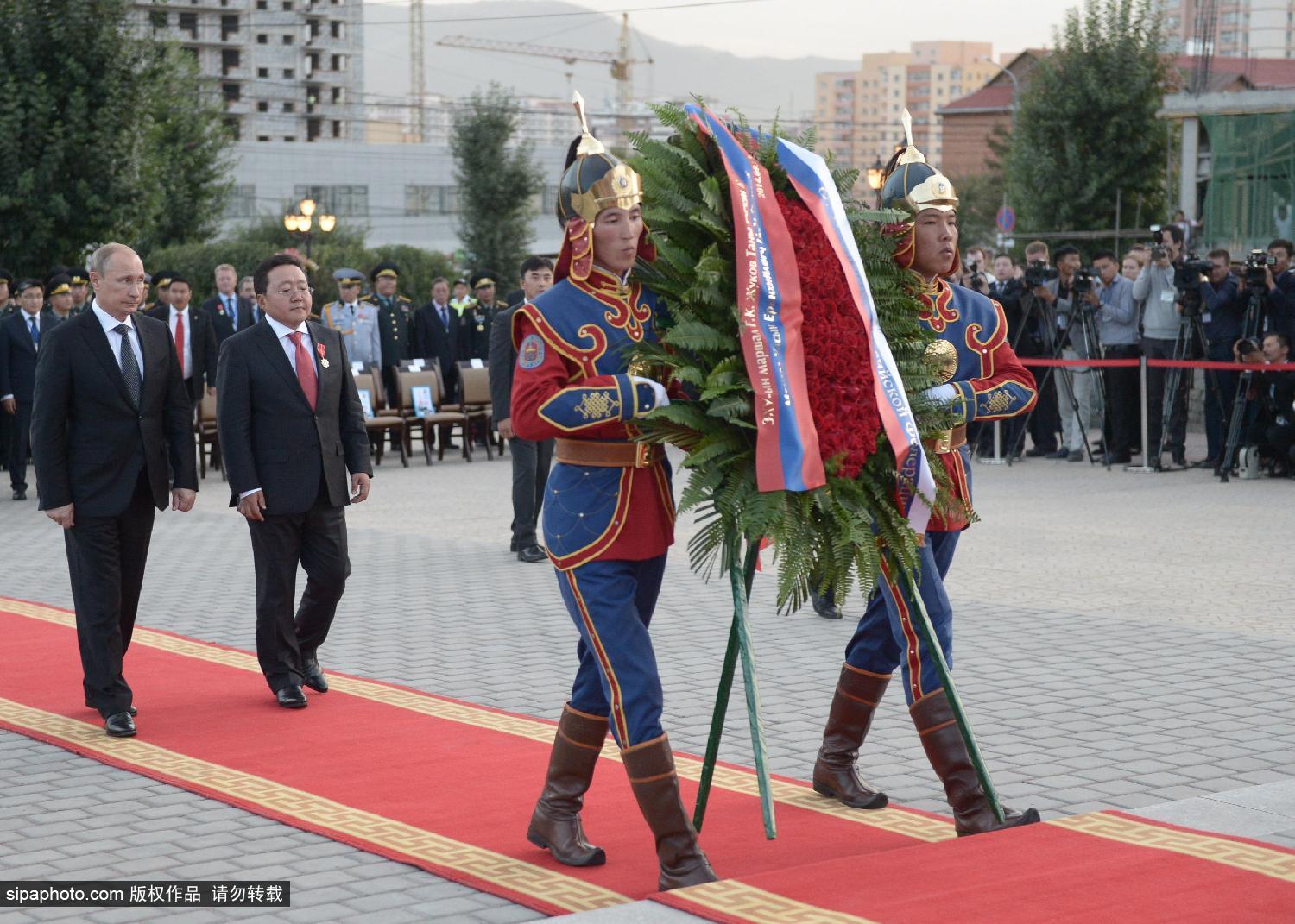 普京继习近平之后访蒙古 俄望建俄中蒙定期会晤机制