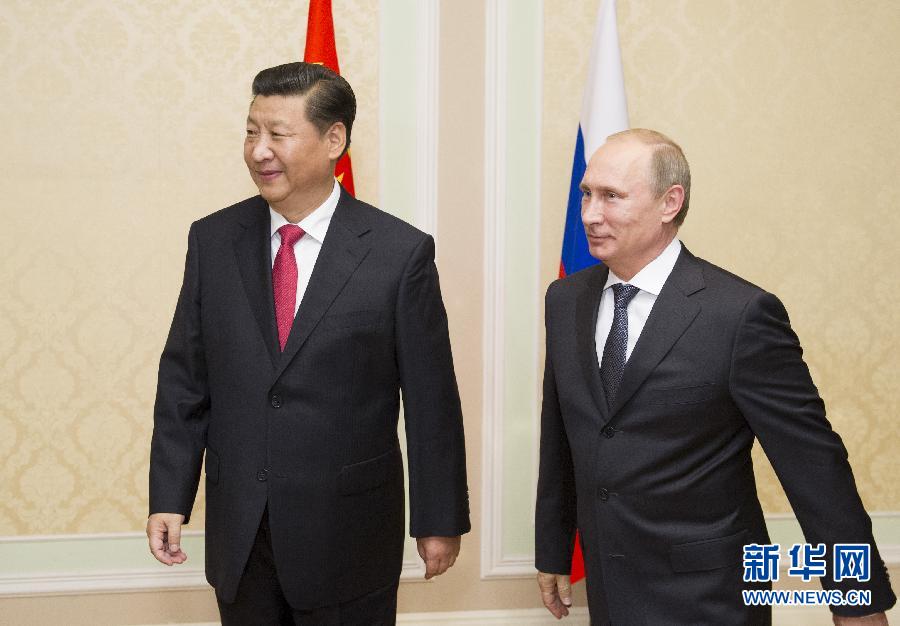 习近平会见俄罗斯总统普京：中俄应相互借力给力